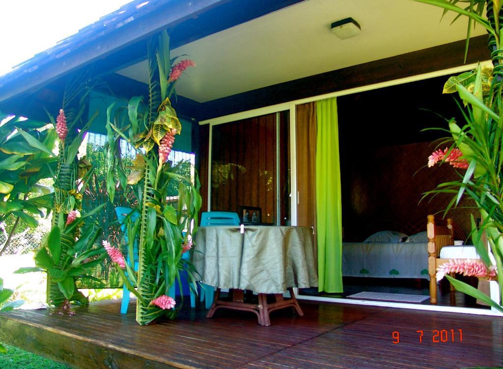 Tauhanihani Village Lodge La Vague Bleue Teahupoo Værelse billede